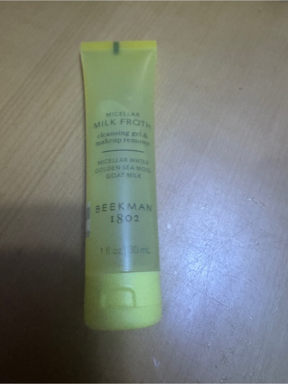 Beekman 1802 Yellow Micellar Milk Froth Cleansing Gel
